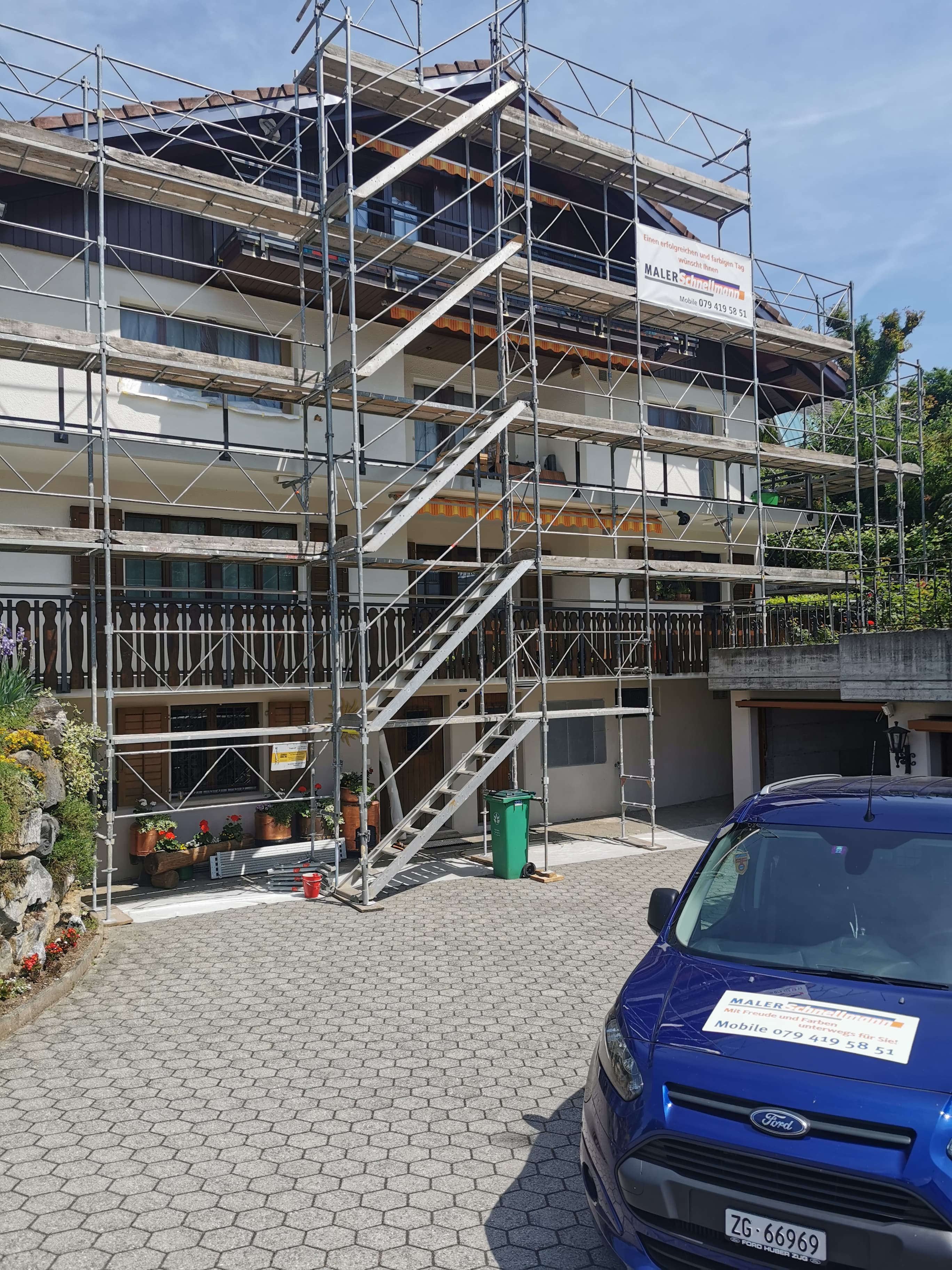 Aussenarbeiten Maler Schnellmann Zug – Bild 2